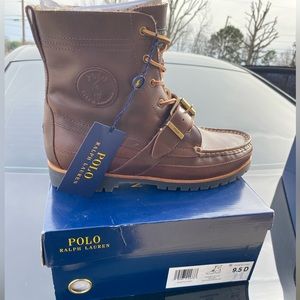 Men’s Polo Ralph Lauren Ranger Brown leather boots